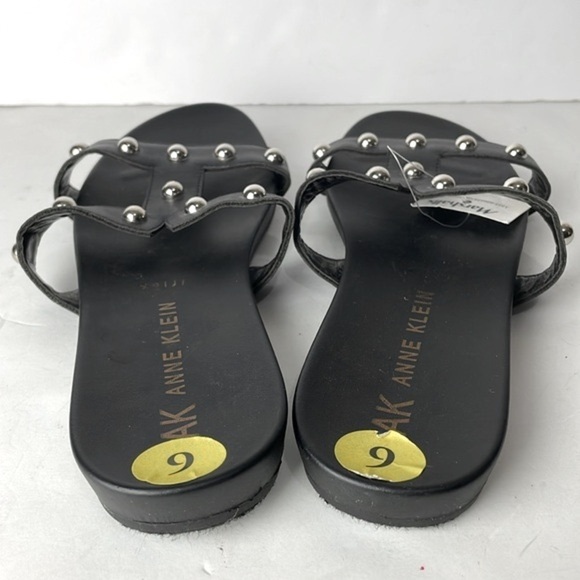 NEW Anne Klein Estelle Black Sandals 9 - Picture 3 of 5